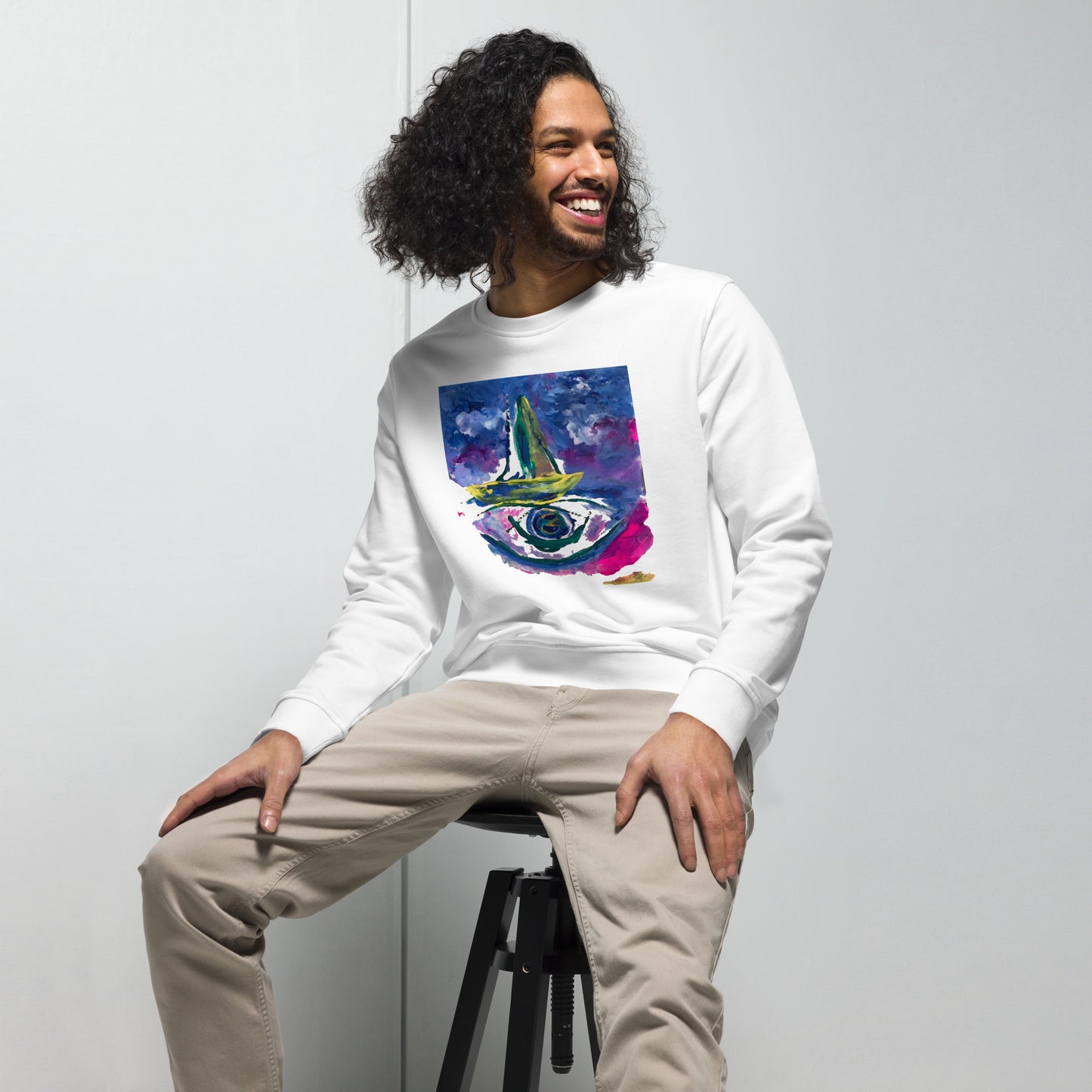 ashxart Unisex organic sweatshirt