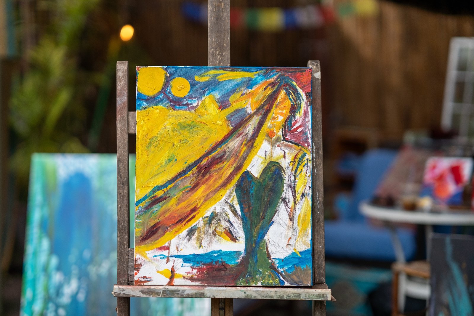 Mindscape, abstract painting by Ash